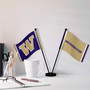 Washington UW Huskies Small Table Desk Flag