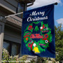 Ole Miss Happy Holidays Christmas Banner Flag