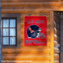 Ole Miss Helmet Double Sided House Flag