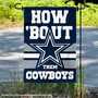 Dallas Cowboys How Bout Them Cowboys Garden Banner Flag