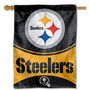 Pittsburgh Steelers Primary Logo Banner House Flag