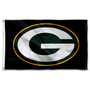 Green Bay Packers Primary Green Logo 3x5 Banner Flag