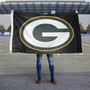 Green Bay Packers Primary Green Logo 3x5 Banner Flag