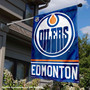 Edmonton Oilers Primary Logo Banner Flag