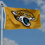 Jacksonville Jaguars Gold 3x5 Banner Flag