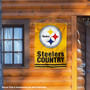 Pittsburgh Steelers Country Banner House Flag