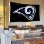 Los Angeles Rams Blue 3x5 Banner Flag