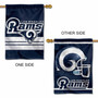 Los Angeles Rams Primary and Helmet Double Sided House Banner