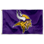 Minnesota Vikings Purple 3x5 Banner Flag
