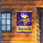 Minnesota Vikings Primary Panel Logo Banner House Flag