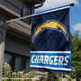 Los Angeles Chargers Primary Logo Banner House Flag