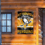 Pittsburgh Penguins Primary Logo Banner Flag