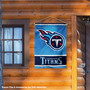 Tennessee Titans Primary Logo Banner House Flag