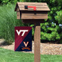 VA Tech Hokies vs UVA Cavaliers House Divided Garden Flag