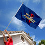 Tulsa Hurricanes Primary Logo Flag