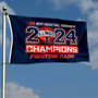 Illinois Fighting Illini 2024 Big Ten Basketball Tournament Champions Flag