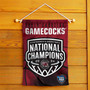 South Carolina Gamecocks Womens Basketball National Champions 2024 Garden Banner