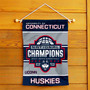 Connecticut Huskies Basketball National Champions 2024 Yard Flag