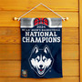 Connecticut Huskies Basketball National Champions 2024 Garden Banner