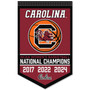 South Carolina Gamecocks 3x Womens Basketball National Champions Banner