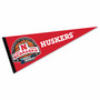 Nebraska Cornhuskers 2024 March Basketball Madness Pennant
