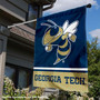 Georgia Tech Yellow Jackets Wordmark Logo Banner Flag