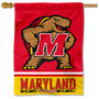 Maryland Terrapins Wordmark Logo Banner Flag