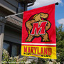 Maryland Terrapins Wordmark Logo Banner Flag