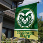 Colorado State Rams Wordmark Logo Banner Flag