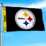 Pittsburgh Steelers Printed Header 3x5 Flag