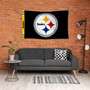 Pittsburgh Steelers Printed Header 3x5 Flag