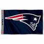 New England Patriots Printed Header 3x5 Flag