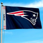 New England Patriots Printed Header 3x5 Flag