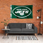 New York Jets Printed Header 3x5 Flag