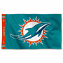 Miami Dolphins Printed Header 3x5 Flag