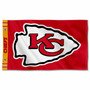 Kansas City Chiefs Printed Header 3x5 Flag