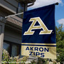 Akron Zips Wordmark Logo Banner Flag