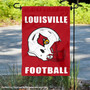 Louisville Cardinals Football Helmet Yard Garden Flag