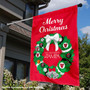 Tampa Spartans Happy Holidays Christmas Banner Flag