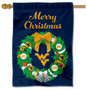 West Virginia Happy Holidays Christmas Banner Flag