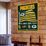 Green Bay Packers Americana Nation Banner Flag Sign