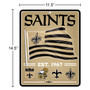 New Orleans Saints Americana Nation Banner Flag Sign