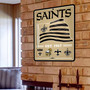 New Orleans Saints Americana Nation Banner Flag Sign