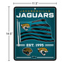 Jacksonville Jaguars Americana Nation Banner Flag Sign