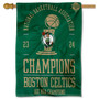 Boston Celtics 2023 2024 18x Finals NBA Champions House Flag