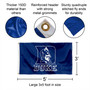 Duke Blue Devils Wordmark Logo Flag Pole and Bracket Kit