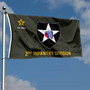 US Army 2nd Infantry Division Logo Flag