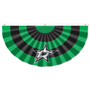 Dallas Stars Bunting Pleated Fan Banner