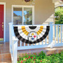 Pittsburgh Steelers Bunting Pleated Fan Banner