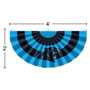 Carolina Panthers Bunting Pleated Fan Banner